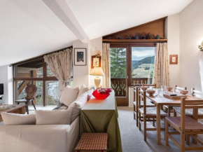 Appartement cosy 2 chambres à Megève avec balcon et parking - FR-1-453-145